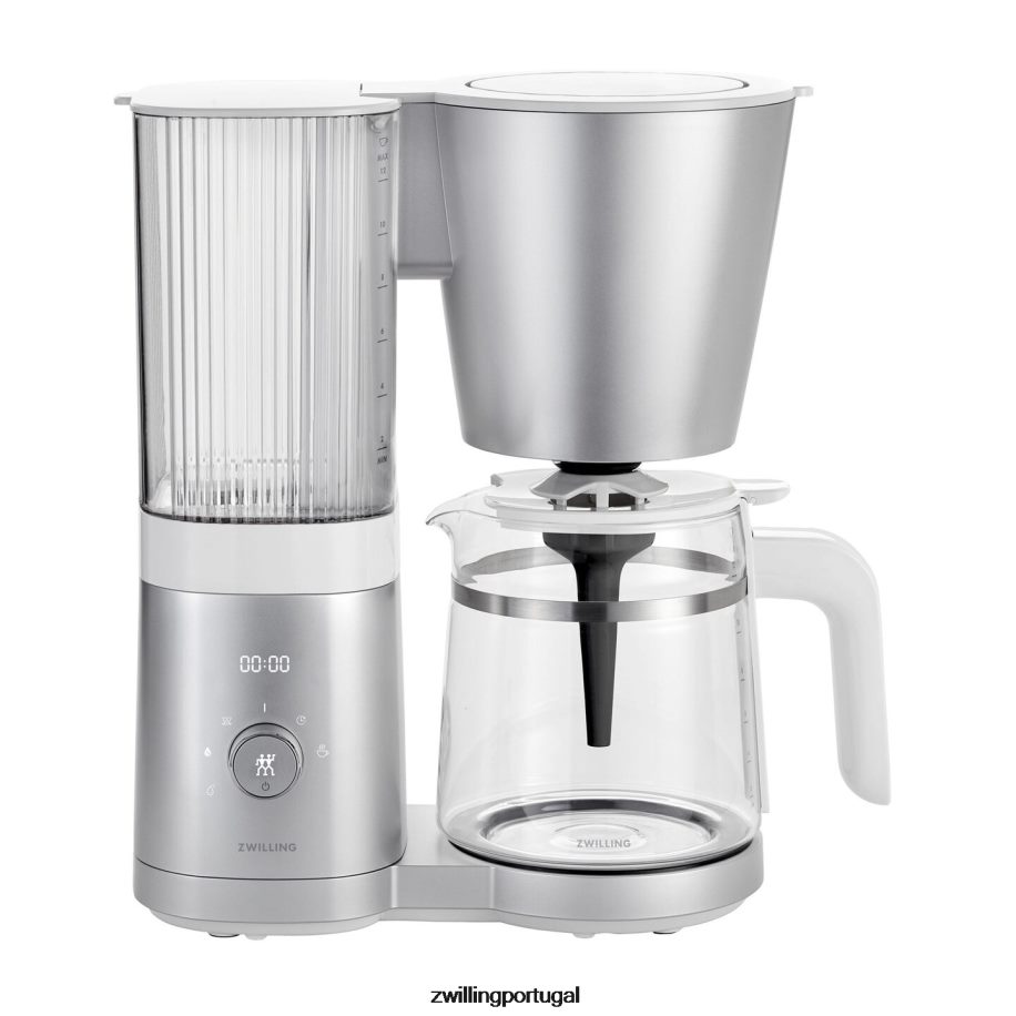 Zwilling cozinha 442PVP547 cafeteira enfinigy 1,5 l / 48 onças prata
