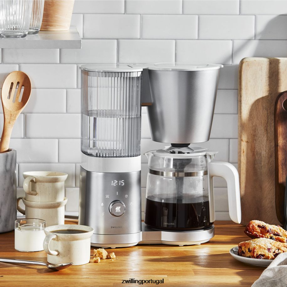 Zwilling cozinha 442PVP547 cafeteira enfinigy 1,5 l / 48 onças prata