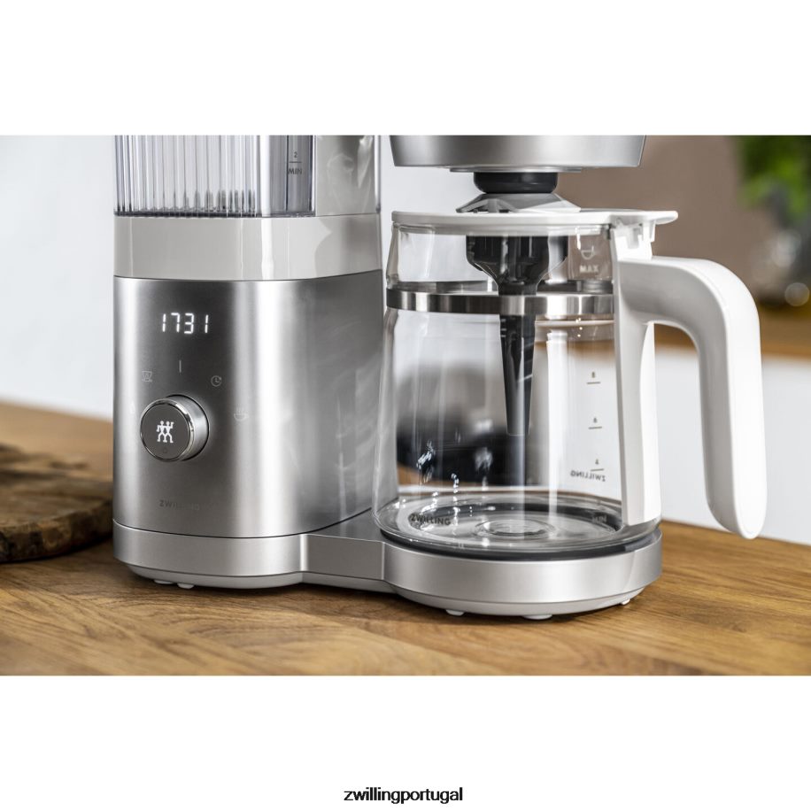 Zwilling cozinha 442PVP547 cafeteira enfinigy 1,5 l / 48 onças prata