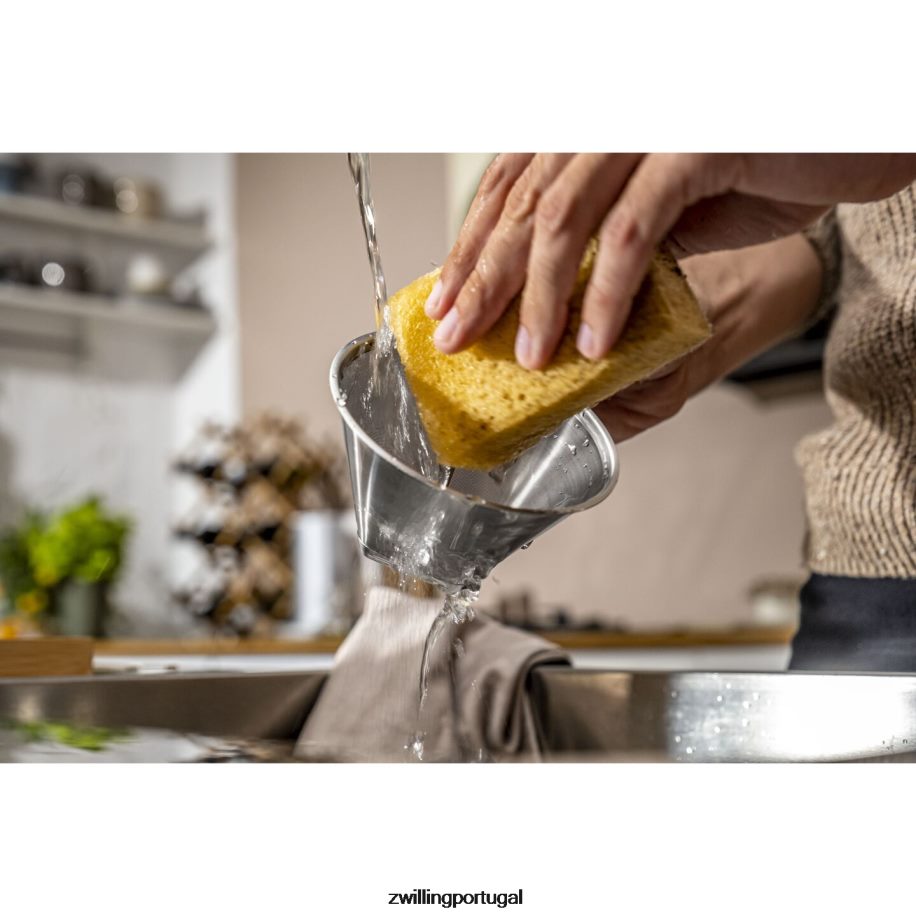 Zwilling cozinha 442PVP574 café despeje sobre o gotejador de café, aço inoxidável 18/10