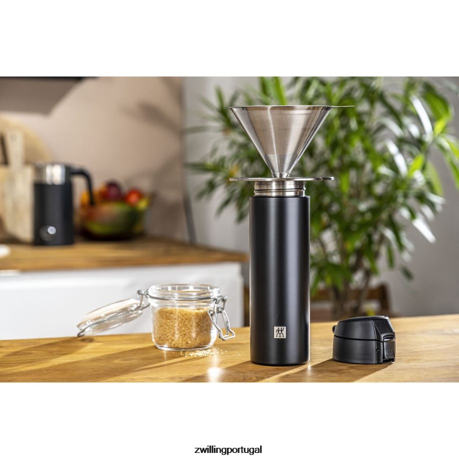 Zwilling cozinha 442PVP574 café despeje sobre o gotejador de café, aço inoxidável 18/10