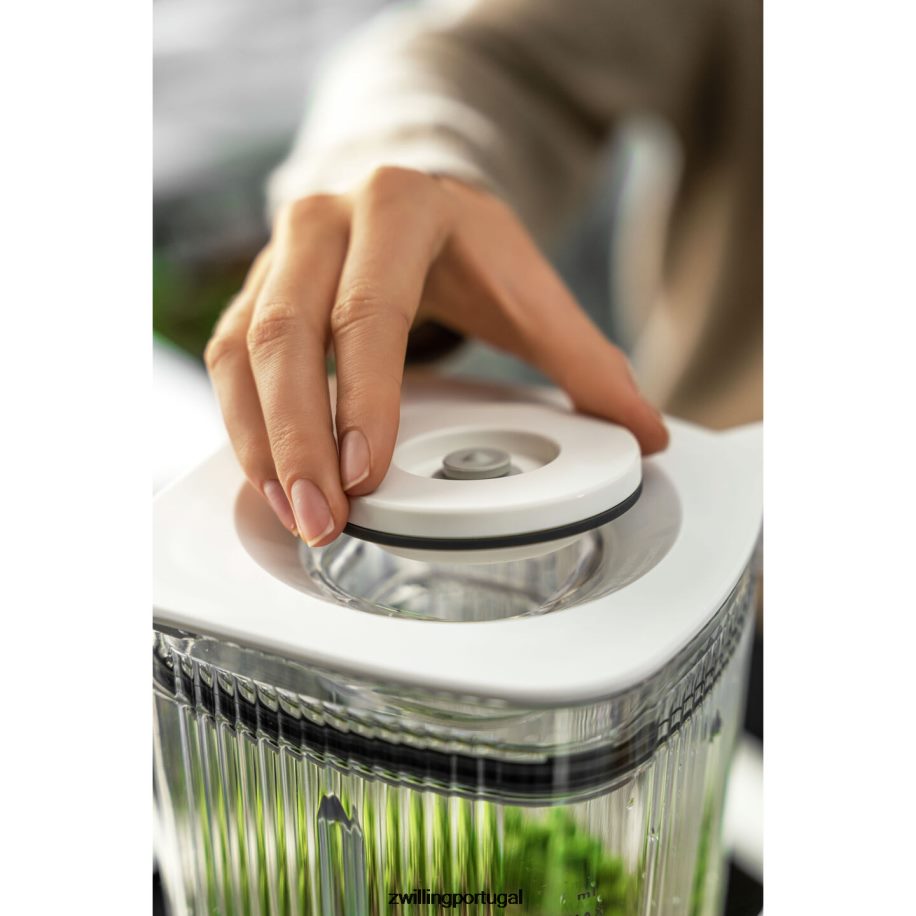 Zwilling elétrica 442PVP531 adaptador de vácuo enfinigy para liquidificador de mesa/potência, branco