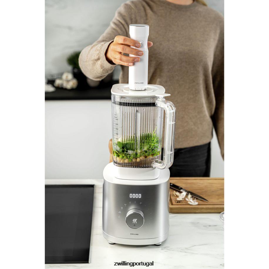 Zwilling elétrica 442PVP531 adaptador de vácuo enfinigy para liquidificador de mesa/potência, branco