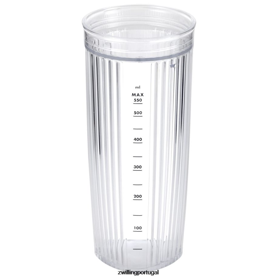 Zwilling elétrica 442PVP576 jarro liquidificador pessoal enfinigy com tampa para beber e tampa a vácuo - branco