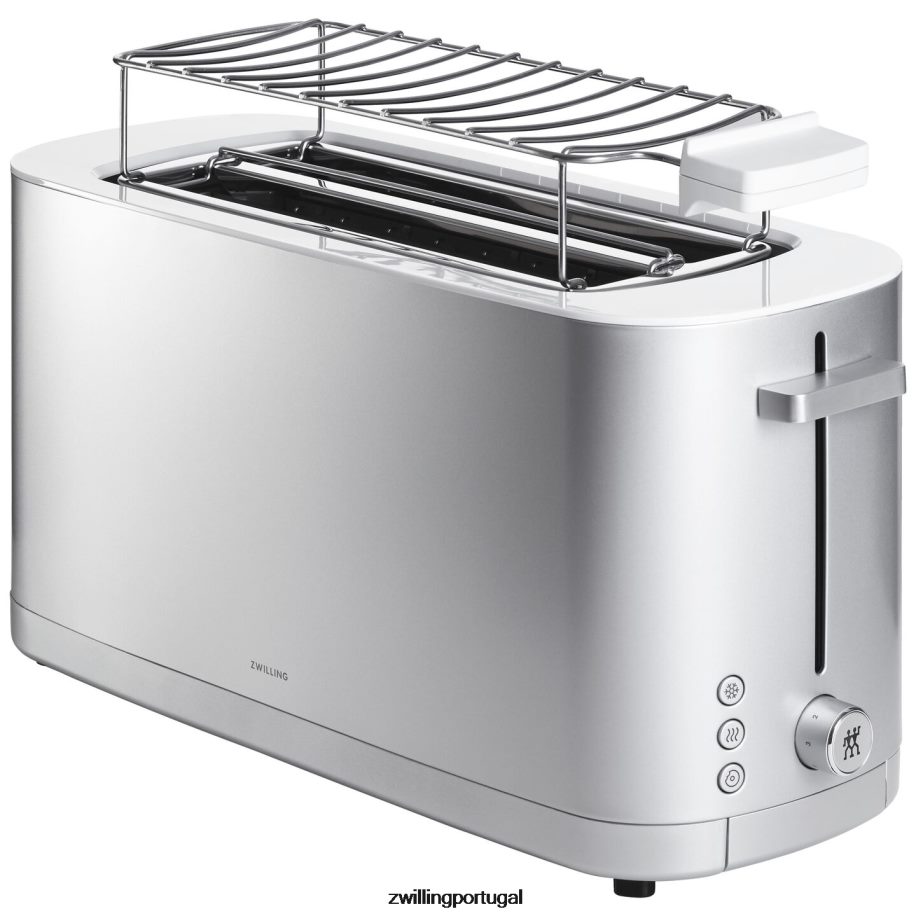 Zwilling elétrica 442PVP583 aquecedor de pão enfinigy - grande, 2 fendas longas, prata