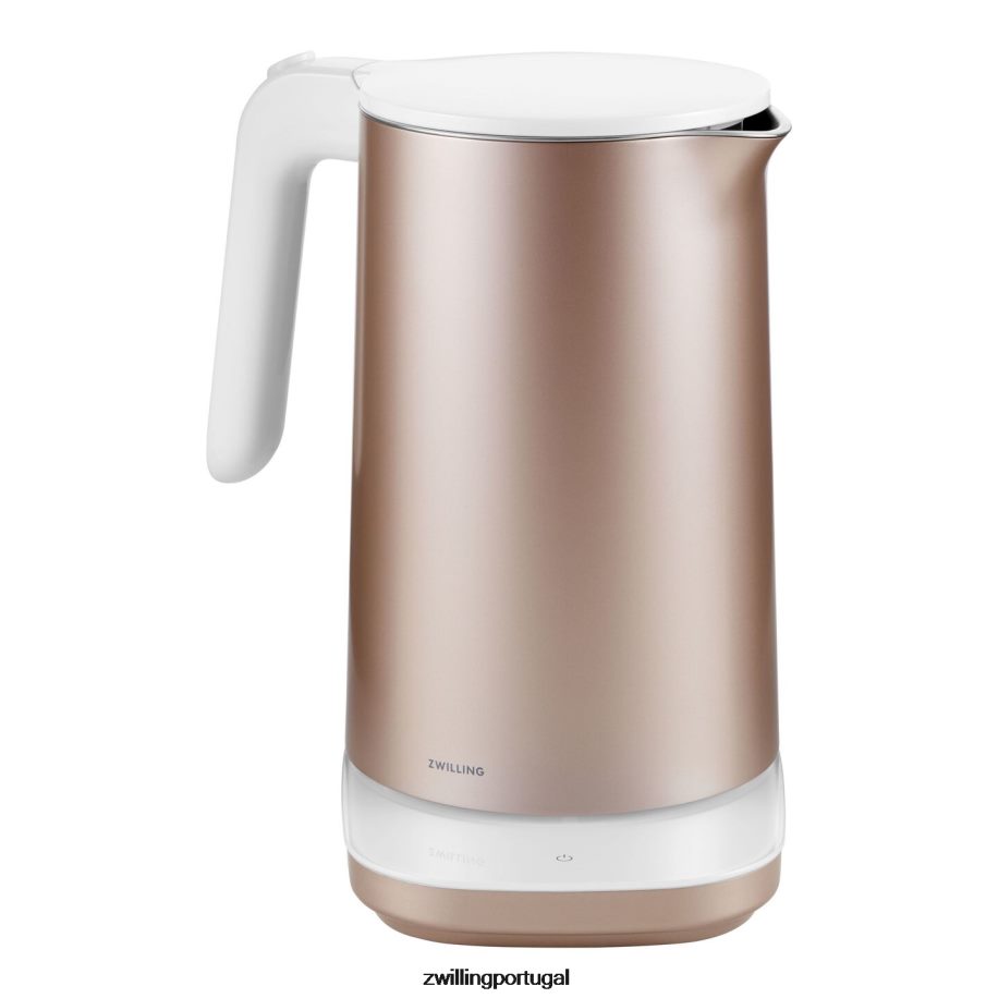 Zwilling elétrica 442PVP563 chaleira enfinigy 1,5 l, cool touch pro - rose