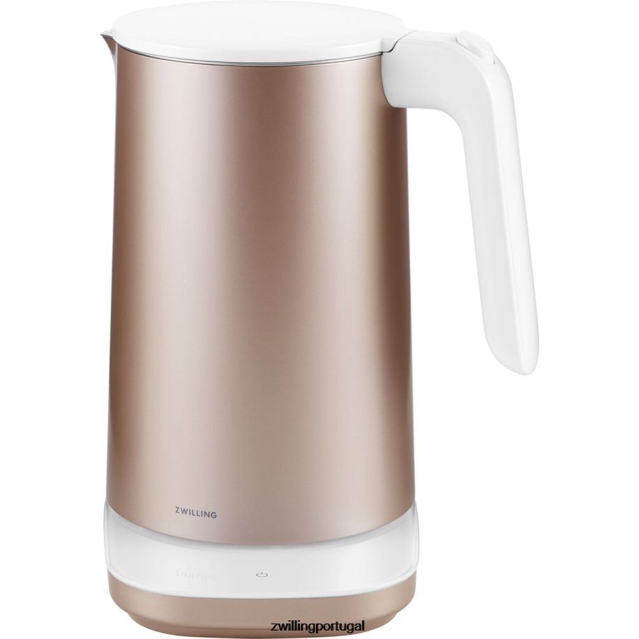 Zwilling elétrica 442PVP563 chaleira enfinigy 1,5 l, cool touch pro - rose