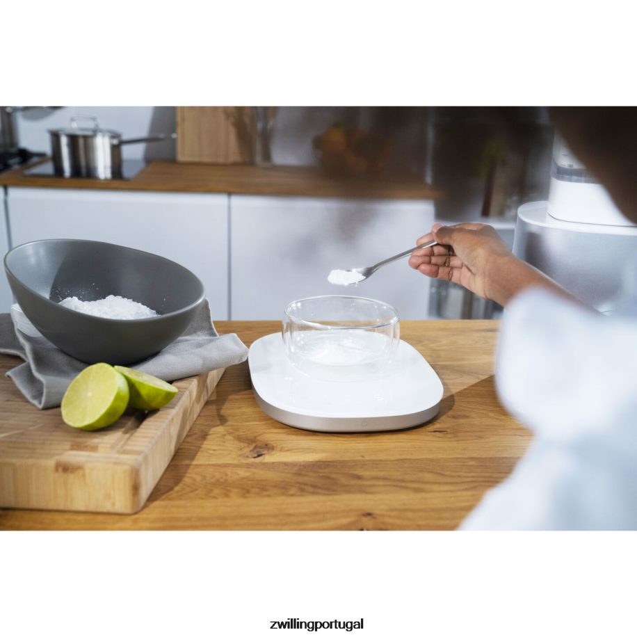 Zwilling elétrica 442PVP543 balança de cozinha digital enfinigy - prata