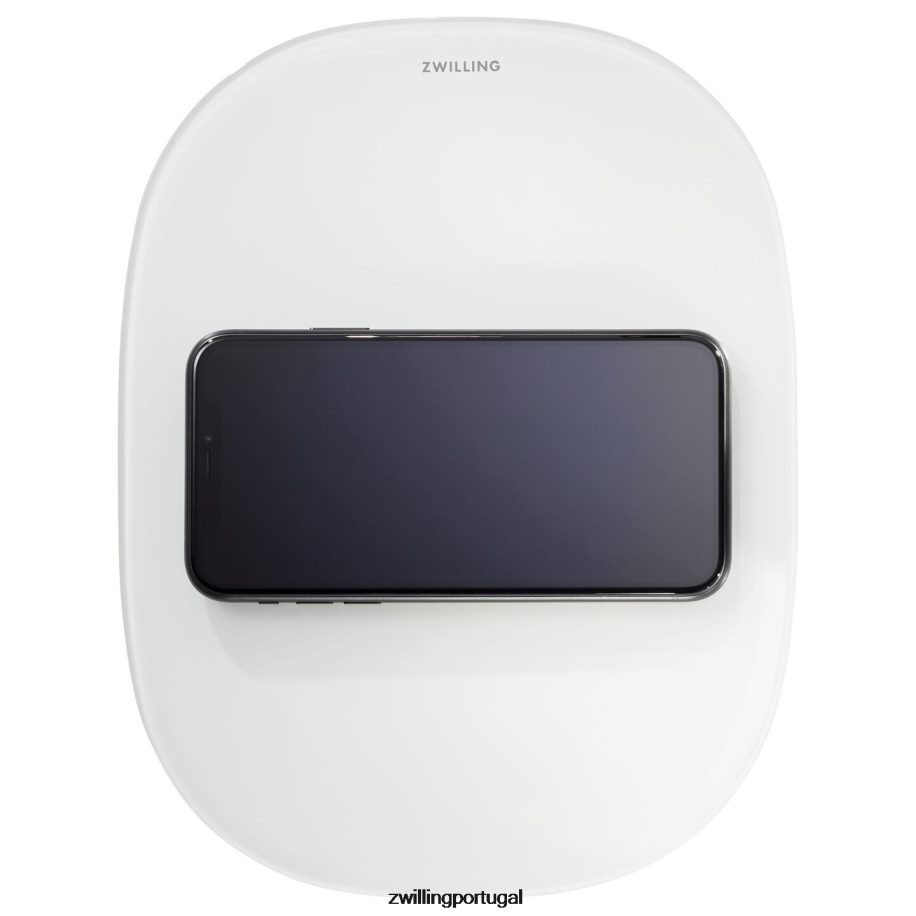 Zwilling elétrica 442PVP578 balança de cozinha com carregamento sem fio enfinigy - prata