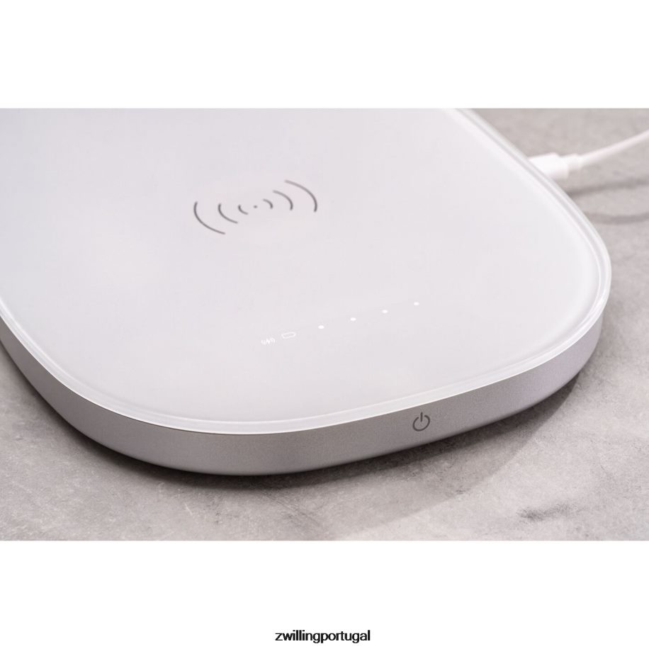 Zwilling elétrica 442PVP578 balança de cozinha com carregamento sem fio enfinigy - prata