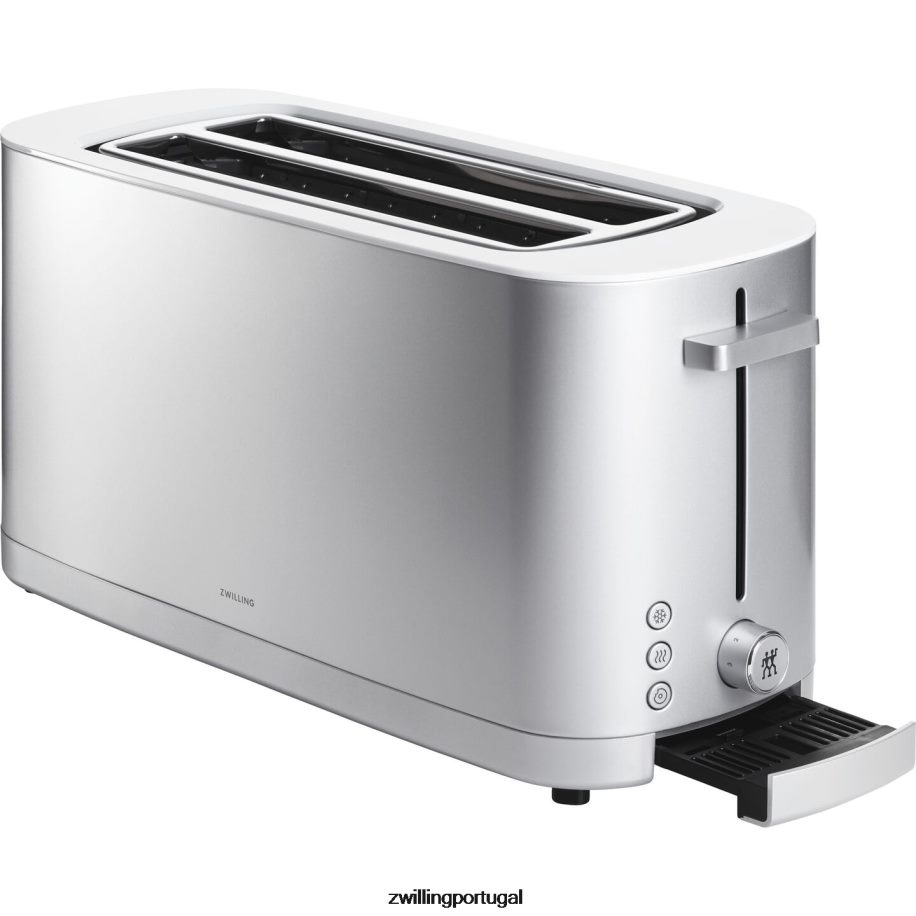 Zwilling elétrica 442PVP545 torradeira enfinigy 2 slot longo - prata