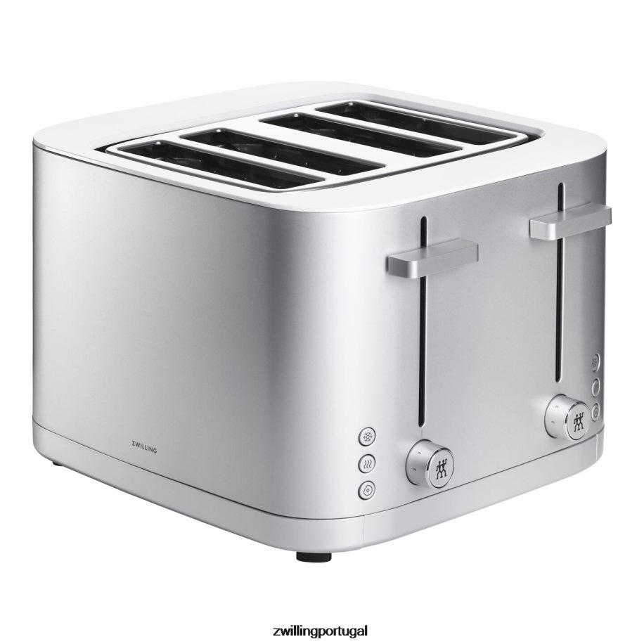 Zwilling elétrica 442PVP567 Torradeira enfinigy de 4 slots - prata