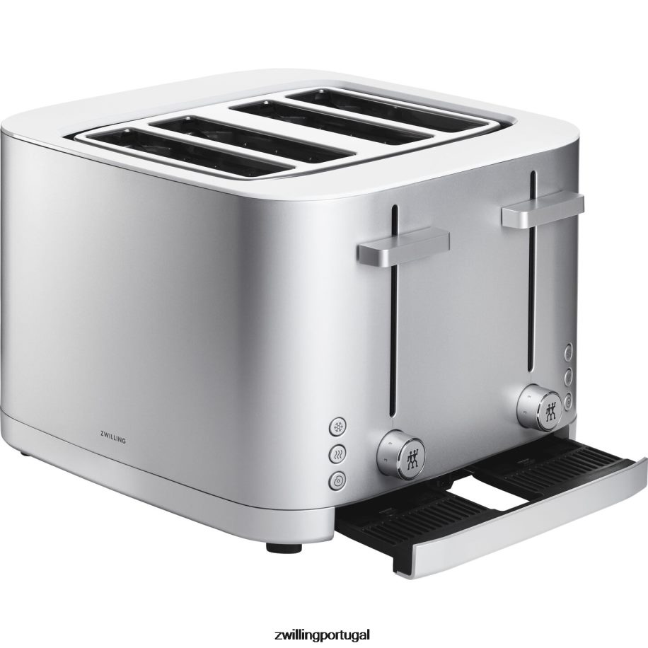 Zwilling elétrica 442PVP567 Torradeira enfinigy de 4 slots - prata