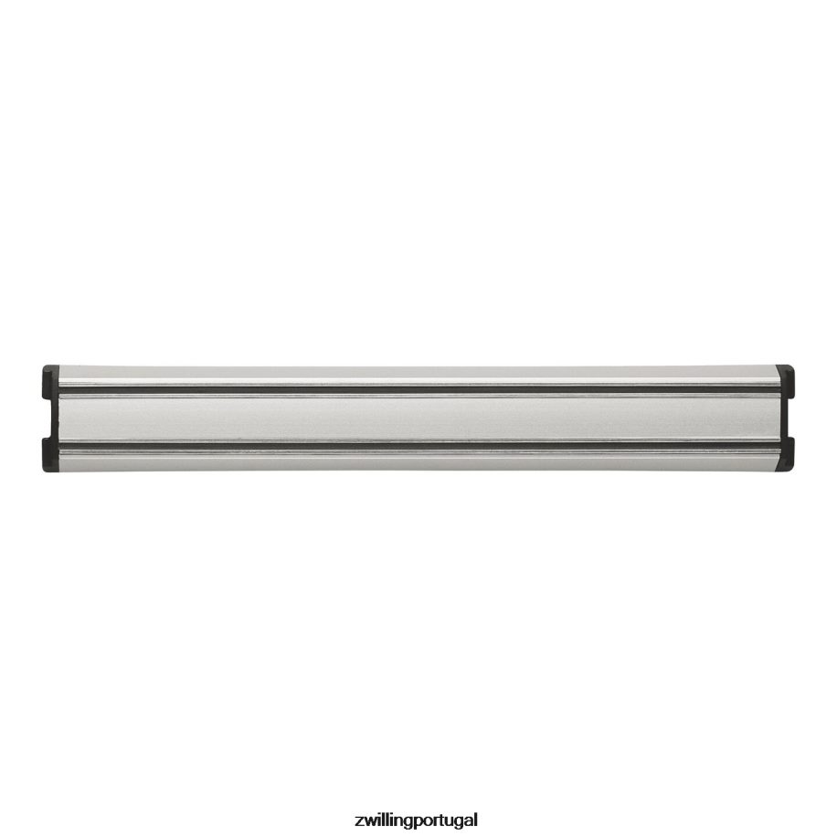 Zwilling talheres 442PVP229 armazenamento 11,5 polegadas, alumínio, barra de faca magnética, prata