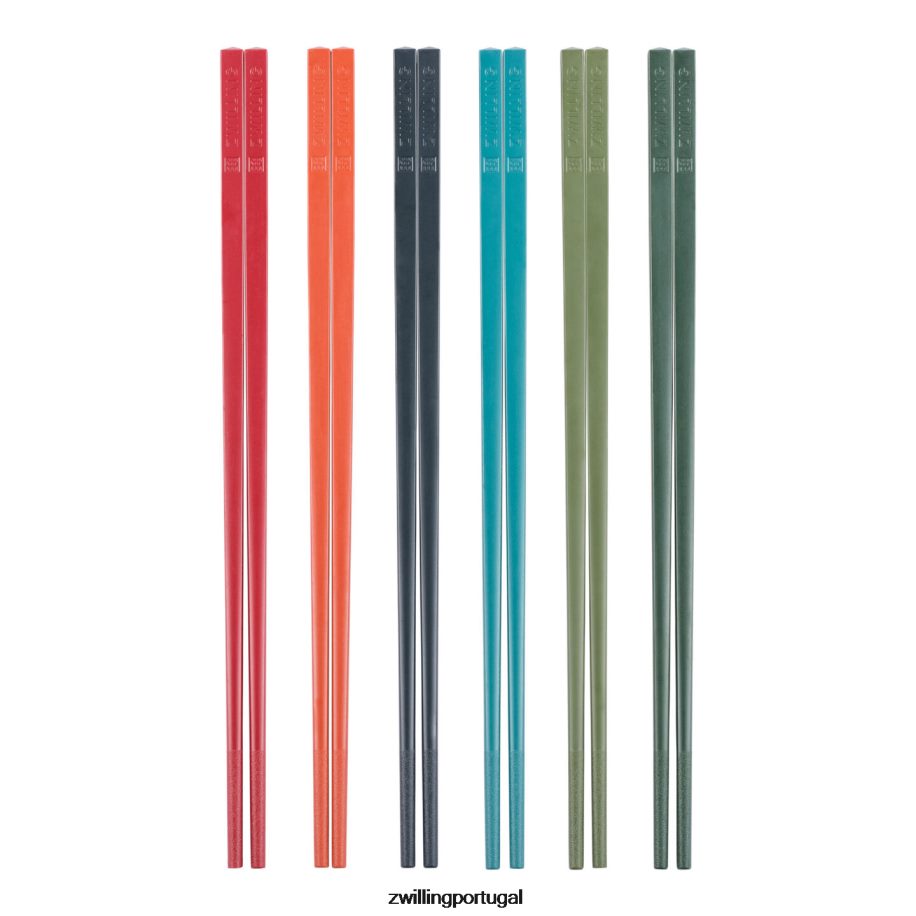 Zwilling talheres 442PVP384 agora conjunto de pauzinhos de 12 peças