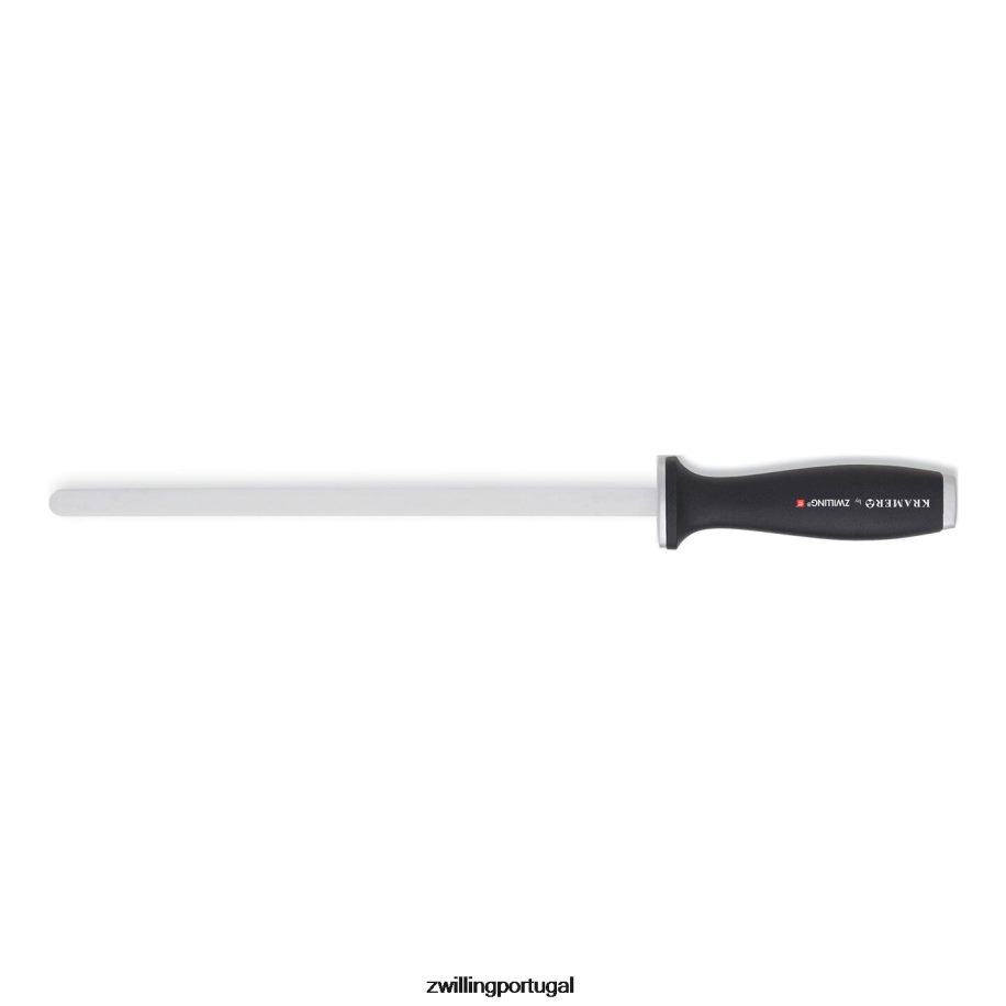 Zwilling talheres 442PVP126 acessórios kramer haste de afiação de cerâmica de 10 polegadas