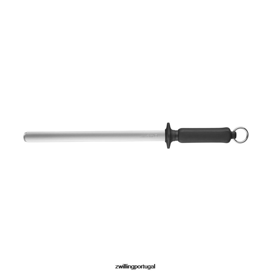 Zwilling talheres 442PVP165 manutenção de borda aço de afiação de diamante de 10 polegadas