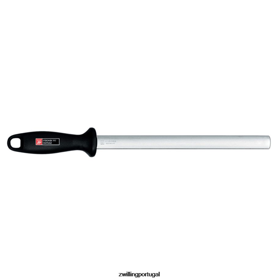 Zwilling talheres 442PVP165 manutenção de borda aço de afiação de diamante de 10 polegadas