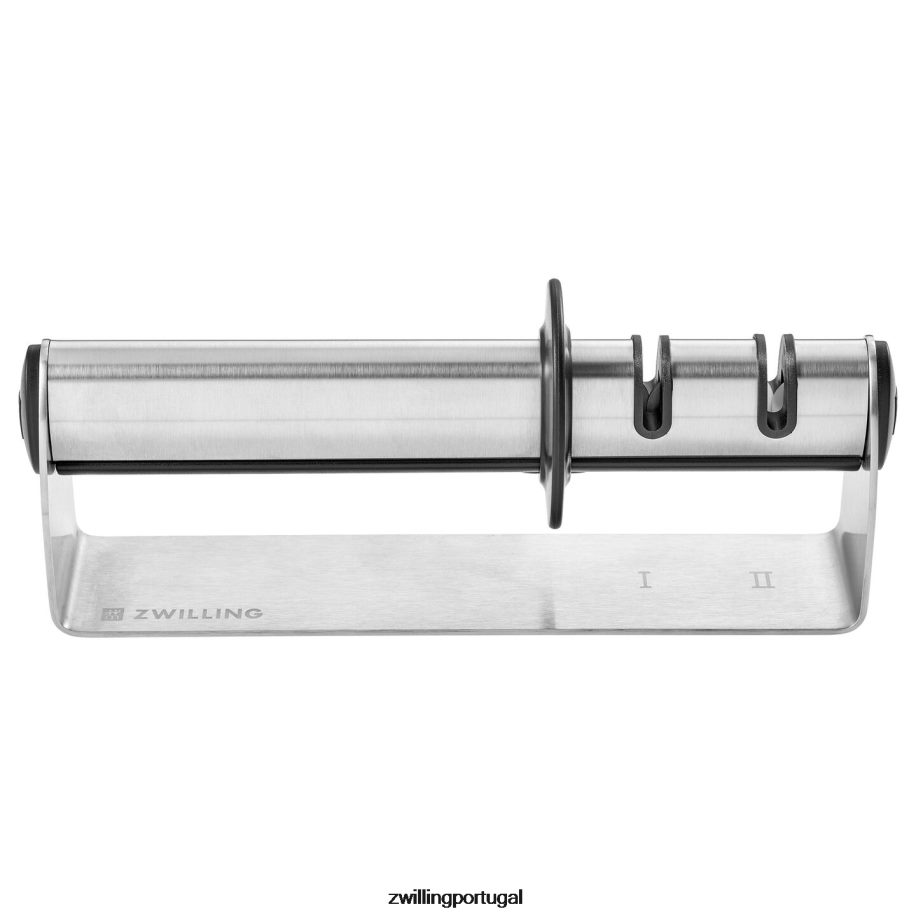 Zwilling talheres 442PVP233 afiador de facas portátil de aço inoxidável twinsharp duo de manutenção de borda