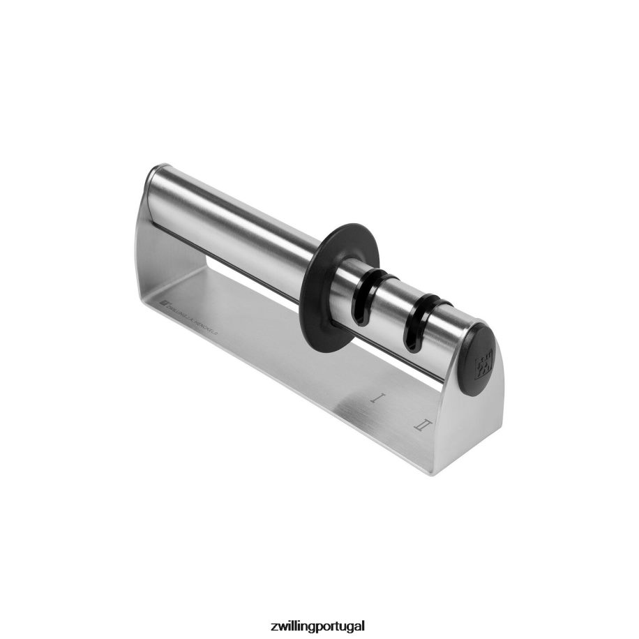 Zwilling talheres 442PVP233 afiador de facas portátil de aço inoxidável twinsharp duo de manutenção de borda