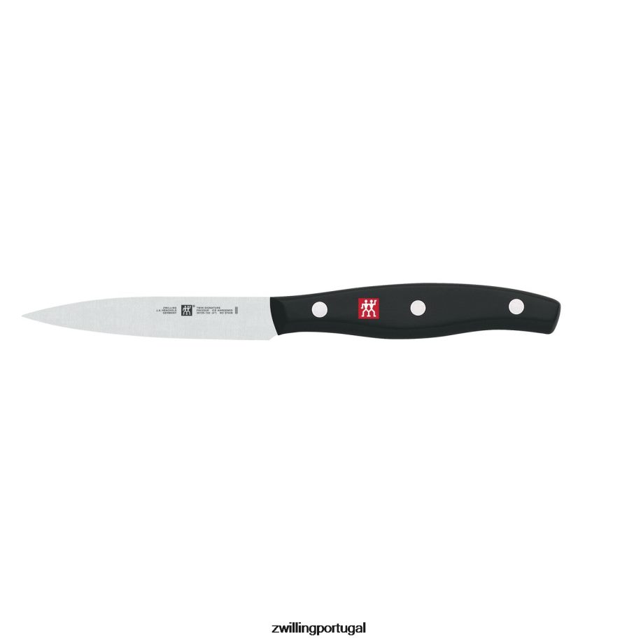 Zwilling talheres 442PVP258 assinatura dupla 6 peças, conjunto de bloco de faca, natural