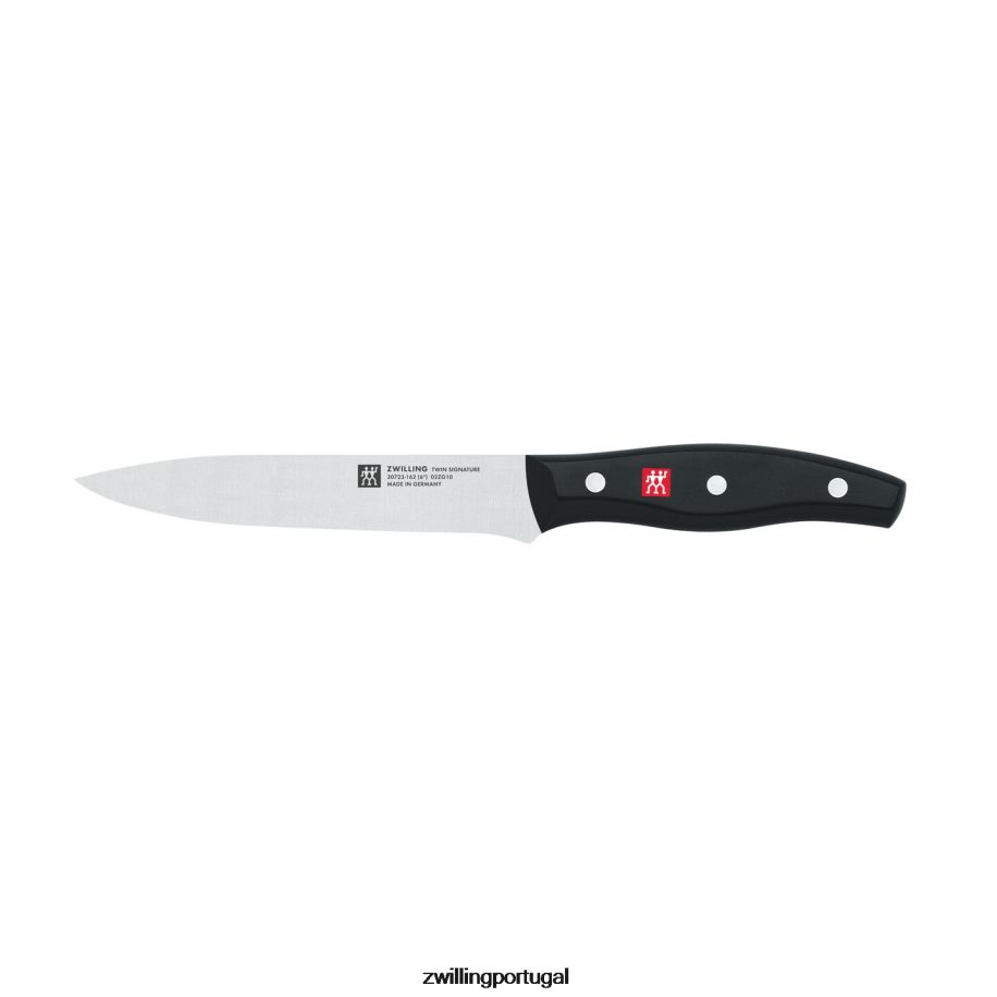 Zwilling talheres 442PVP266 assinatura dupla de 6 polegadas, canivete