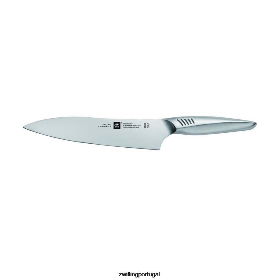 Zwilling talheres 442PVP401 Conjunto de cavalete magnético de bambu com 10 peças Twin Fin II