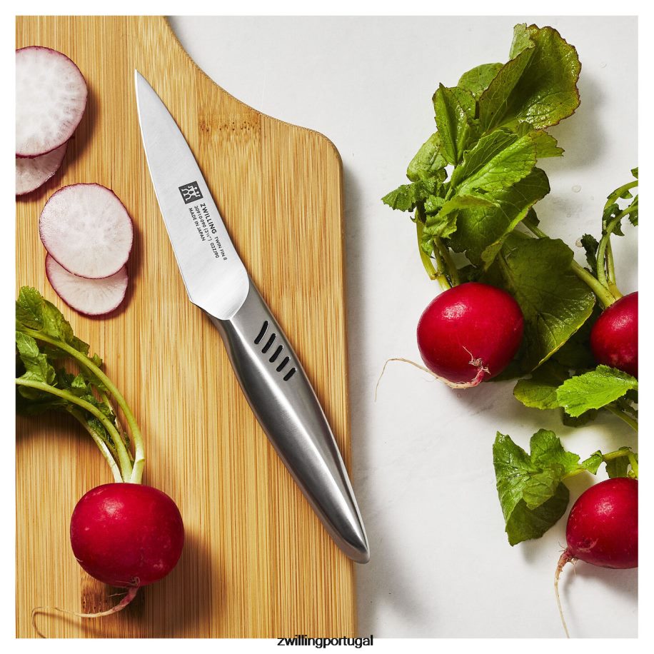 Zwilling talheres 442PVP431 twin fin ii de 3,5 polegadas, faca de descascar