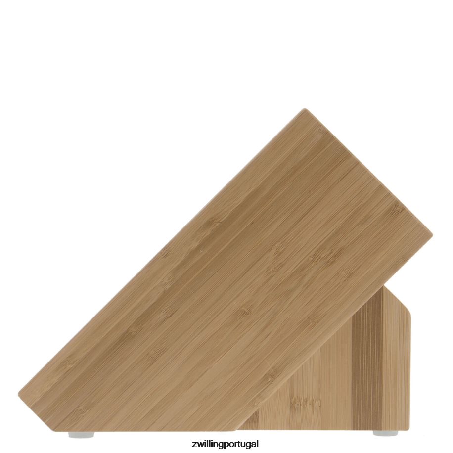 Zwilling talheres 442PVP222 bambu de armazenamento, bloco de faca duplo vazio