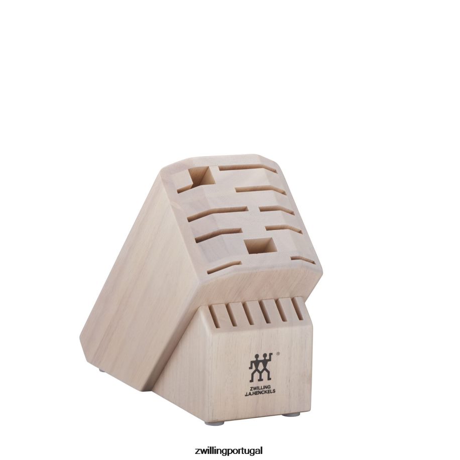 Zwilling talheres 442PVP250 armazenamento pro bloco de faca branco sólido vazio