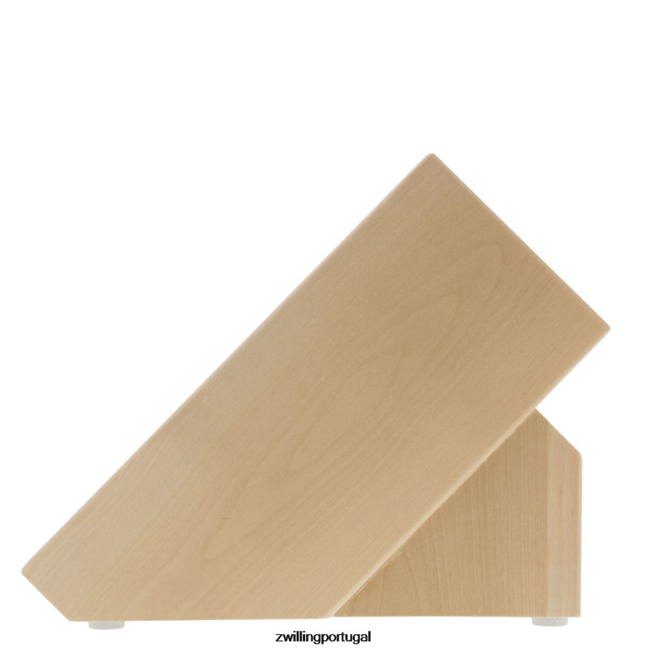 Zwilling talheres 442PVP284 armazenamento de bétula, bétula, bloco de faca de madeira de bétula duplo vazio