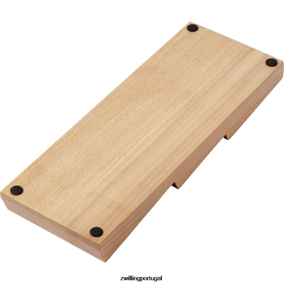 Zwilling talheres 442PVP70 armazenamento em madeira de faia, organizador de facas na gaveta