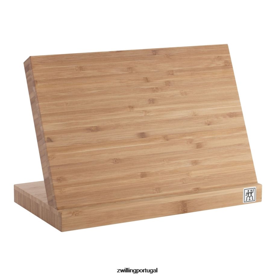 Zwilling talheres 442PVP84 bambu de armazenamento, bambu, cavalete magnético