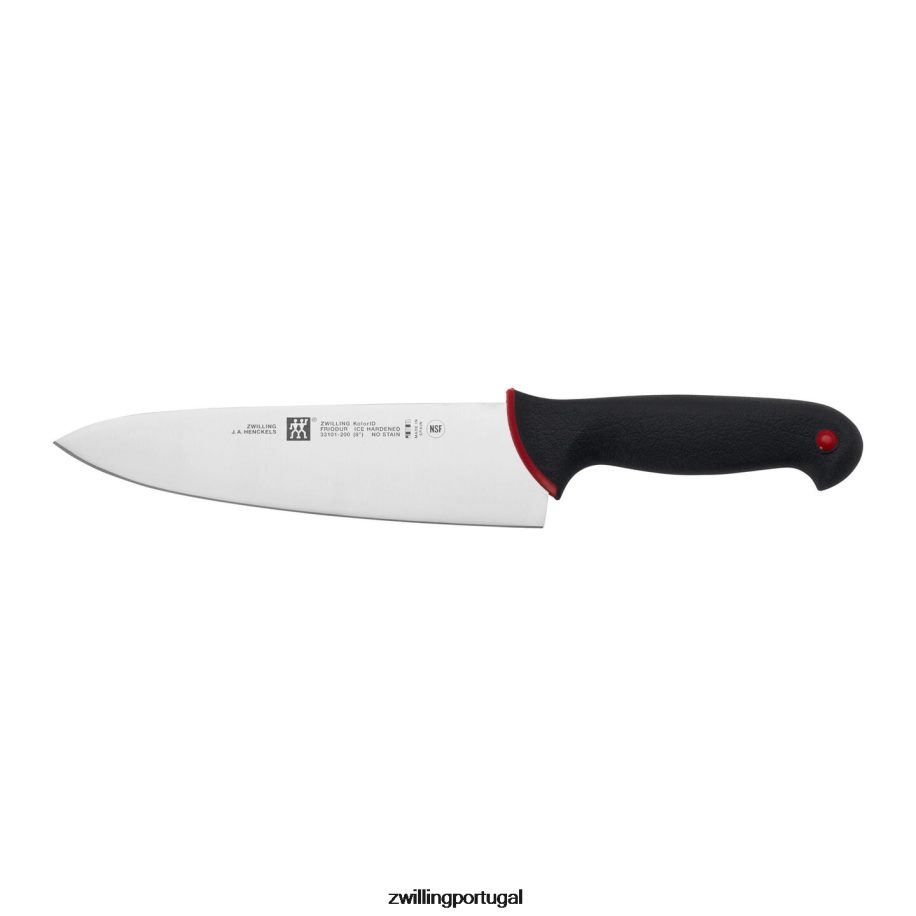 Zwilling talheres 442PVP237 o kit essencial de facas escolares de culinária de 6 peças com protetores de lâmina