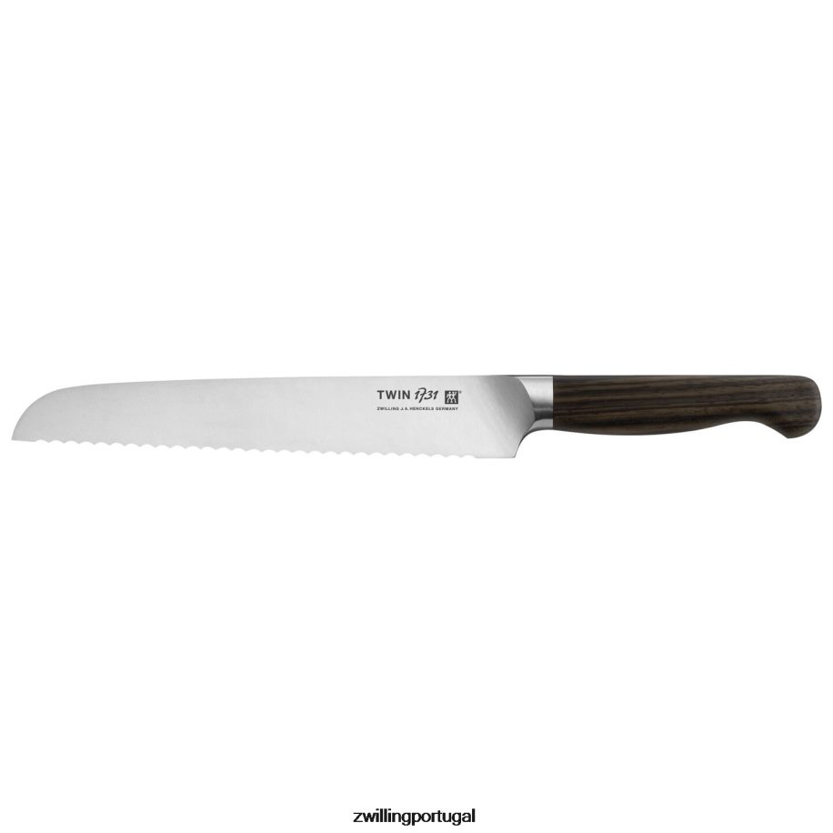 Zwilling talheres 442PVP367 twin 1731 7 peças, conjunto de bloco de faca, marrom