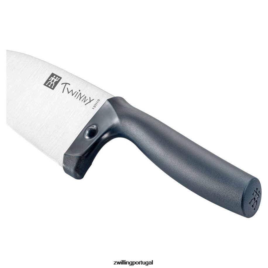 Zwilling talheres 442PVP97 Twinny 4,25 polegadas, faca de chef, azul