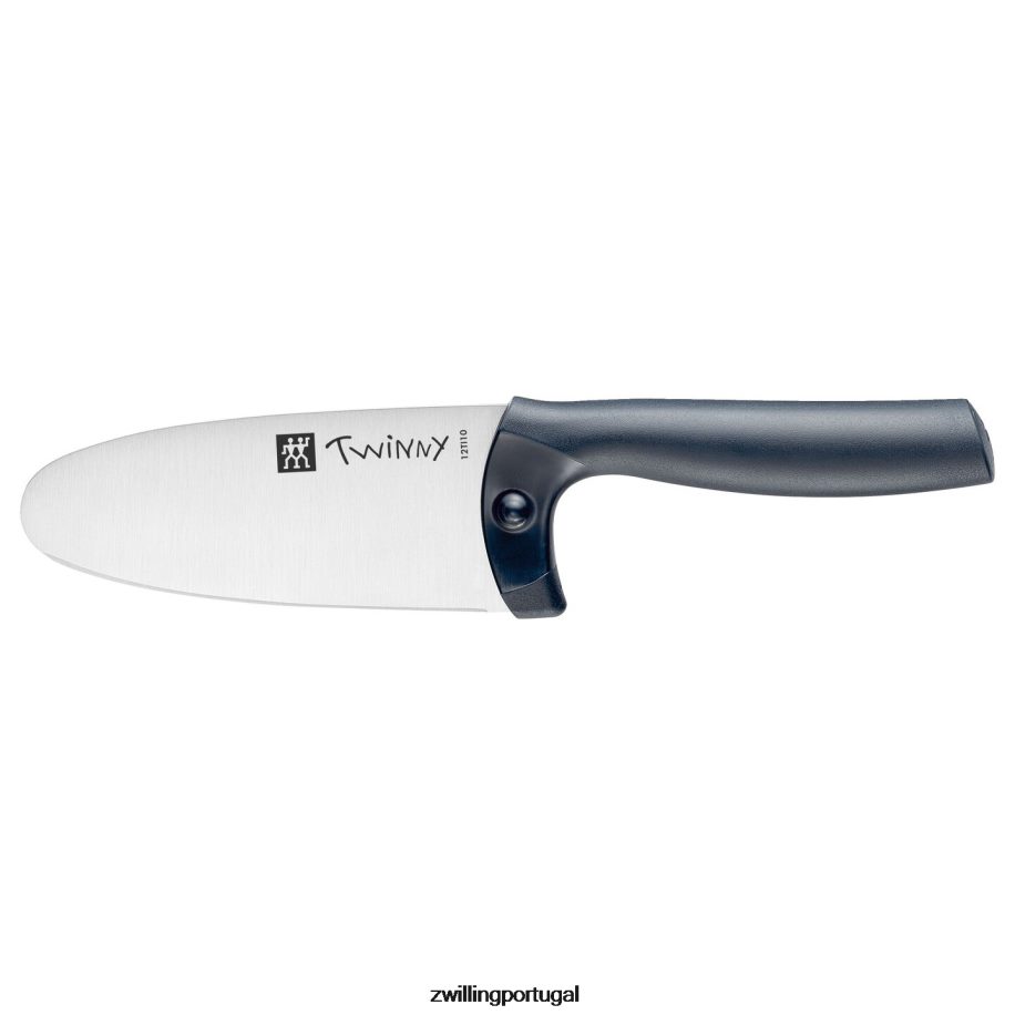Zwilling talheres 442PVP97 Twinny 4,25 polegadas, faca de chef, azul