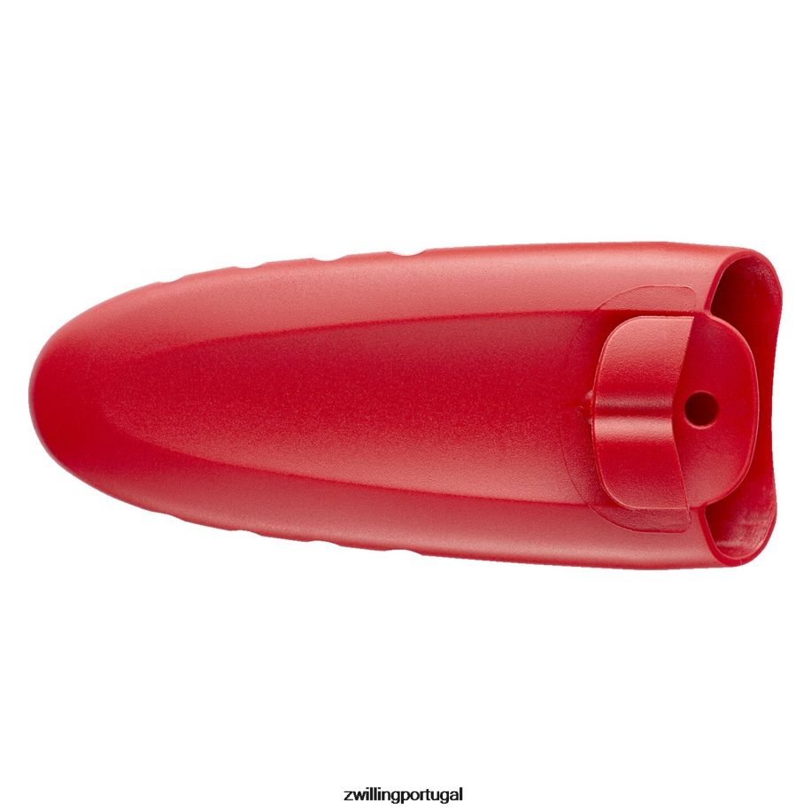 Zwilling talheres 442PVP98 Twinny 4,25 polegadas, faca de chef, vermelha