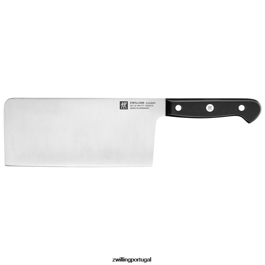 Zwilling talheres 442PVP123 faca gourmet/cutelo de legumes de 7 polegadas, chef chinês