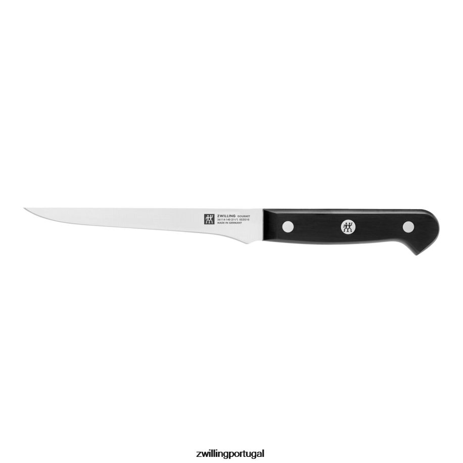 Zwilling talheres 442PVP142 faca gourmet de 5,5 polegadas para desossar