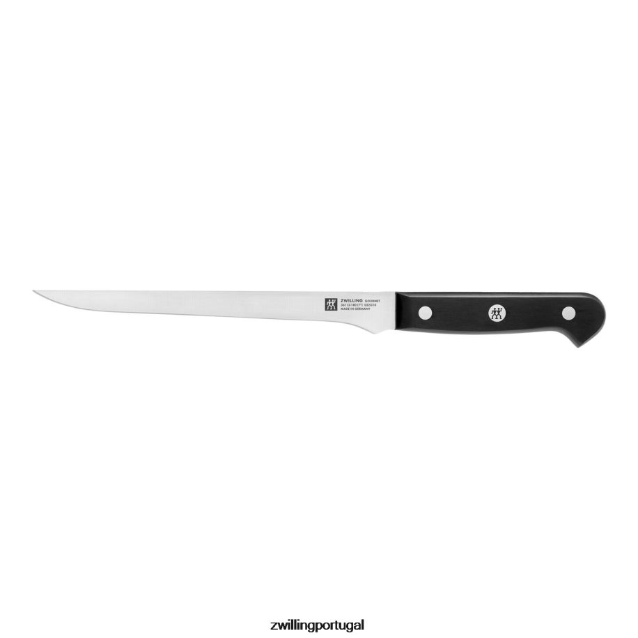 Zwilling talheres 442PVP227 faca de filetagem gourmet de 7 polegadas