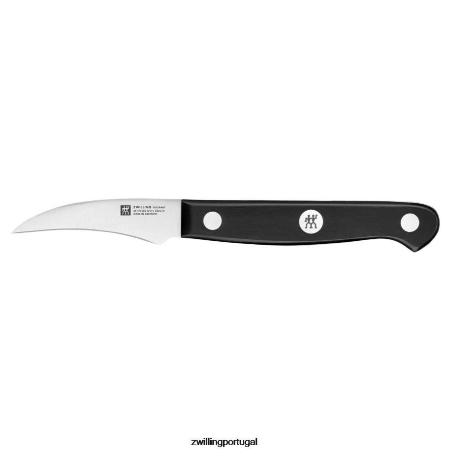 Zwilling talheres 442PVP412 faca gourmet de 2,5 polegadas para descascar