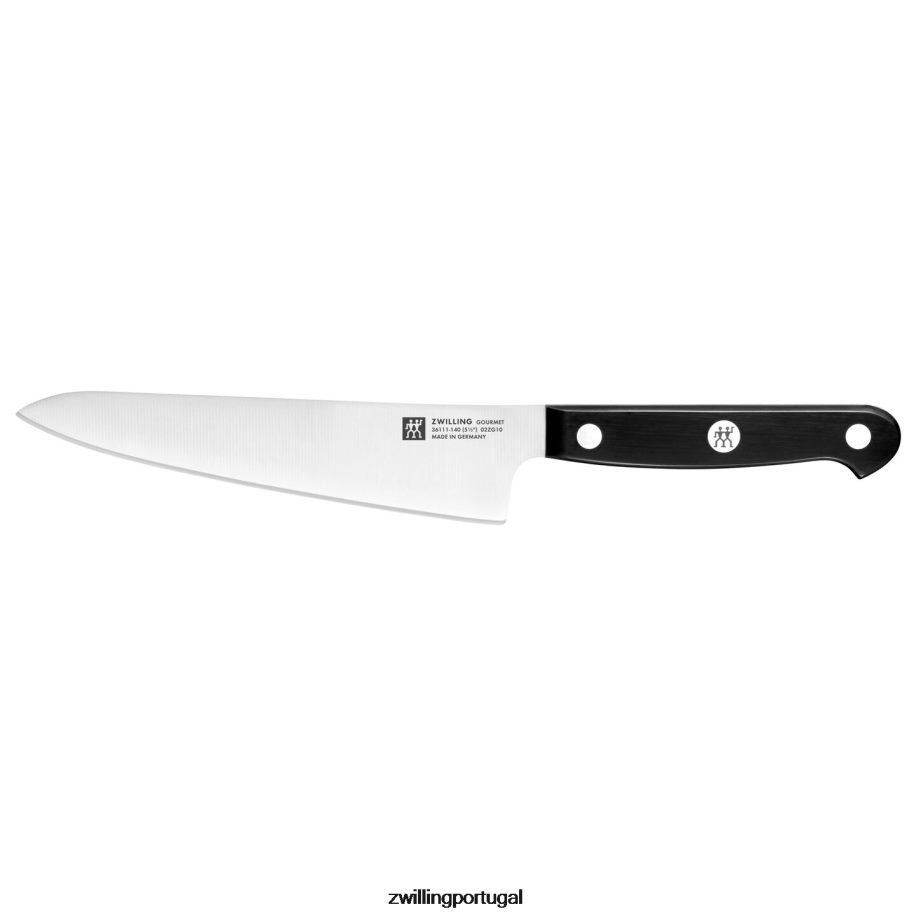 Zwilling talheres 442PVP81 conjunto de bloco de faca autoafiável gourmet de 7 peças, marrom