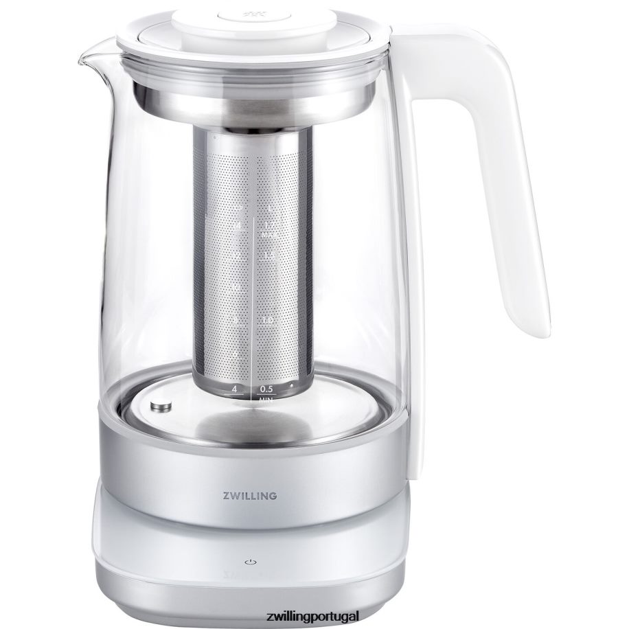 Zwilling talheres 442PVP548 chaleira de vidro enfinigy - prata - remodelada