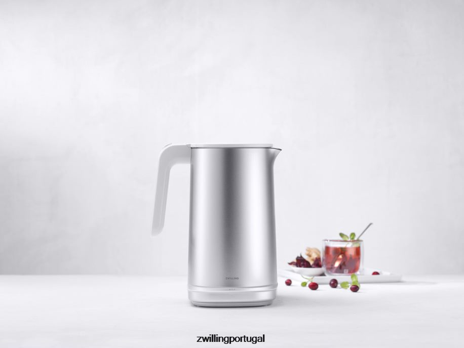 Zwilling talheres 442PVP558 enfinigy 1,5 l, chaleira cool touch pro - prata - remodelado