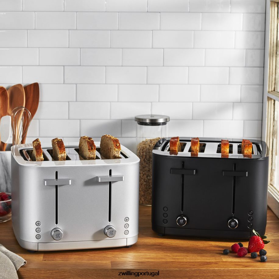 Zwilling talheres 442PVP561 Torradeira enfinigy de 4 slots - prata - remodelada