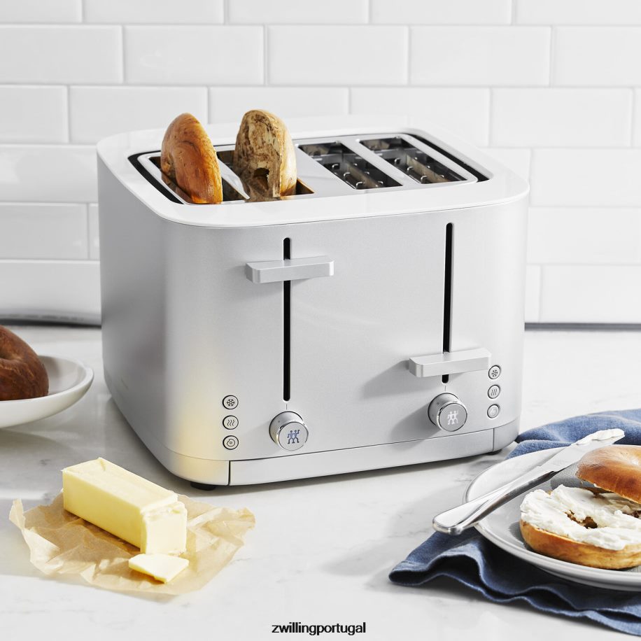 Zwilling talheres 442PVP561 Torradeira enfinigy de 4 slots - prata - remodelada