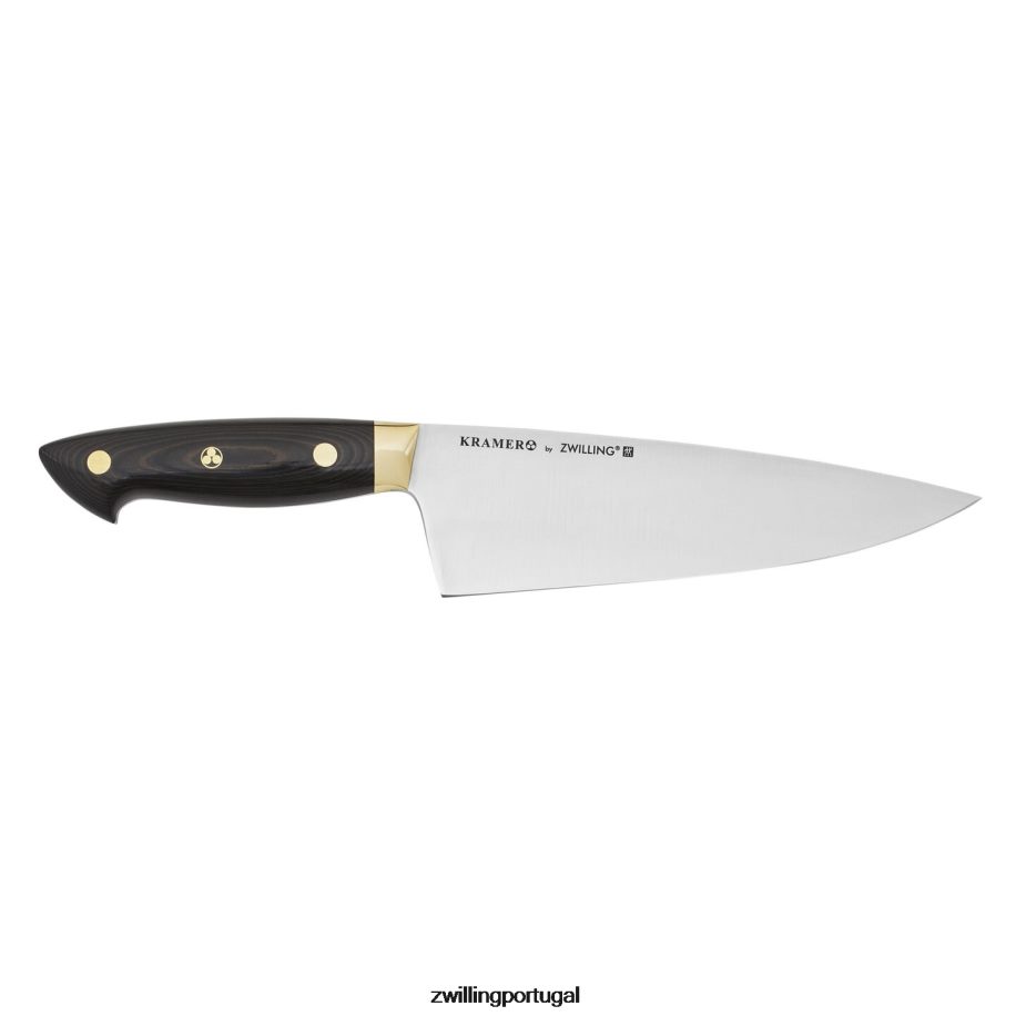 Zwilling talheres 442PVP10 bob kramer carbono 2.0 8 polegadas, faca de chef