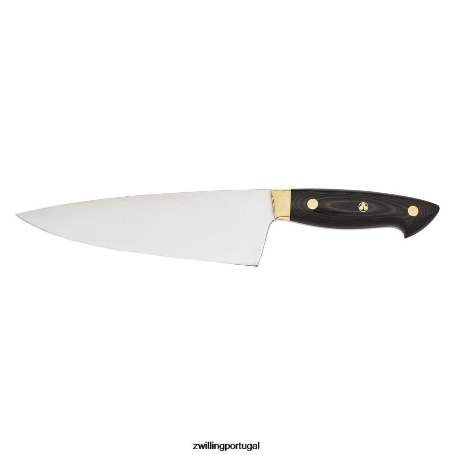 Zwilling talheres 442PVP10 bob kramer carbono 2.0 8 polegadas, faca de chef