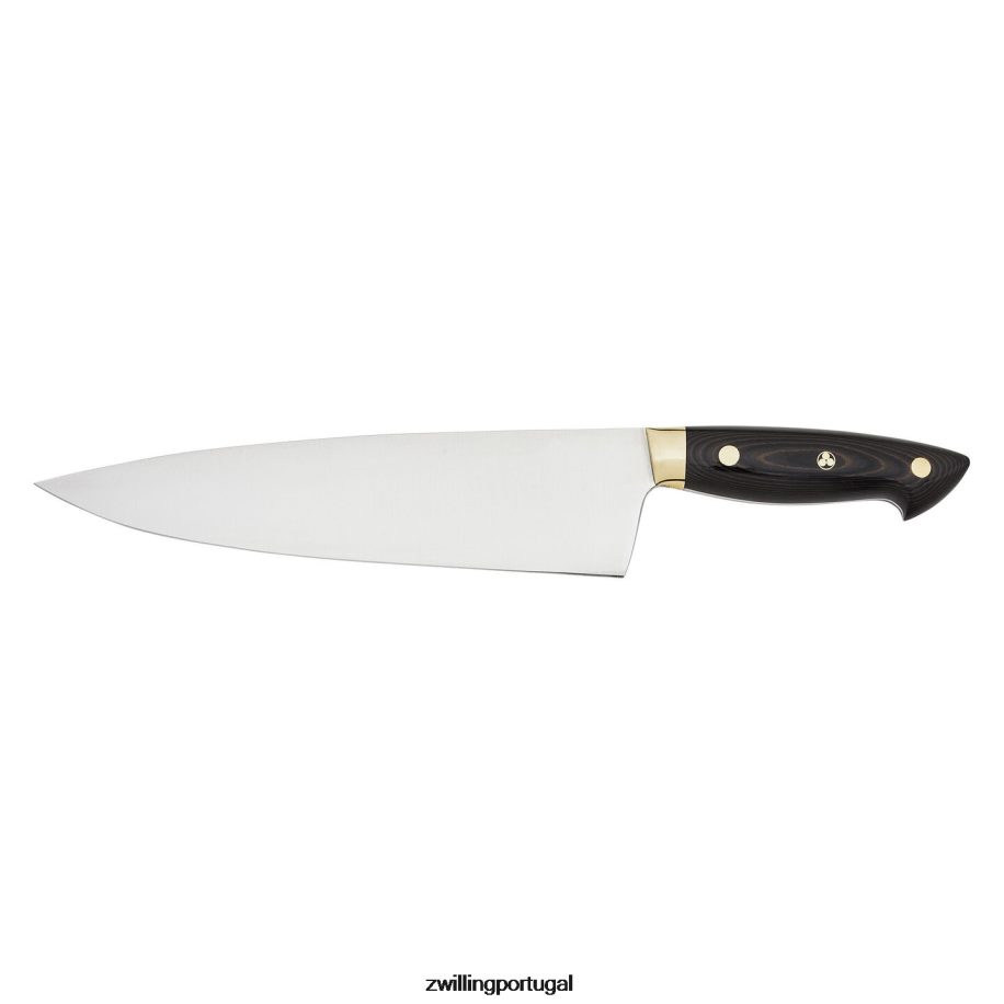 Zwilling talheres 442PVP128 bob kramer carbono 2.0 10 polegadas, faca de chef